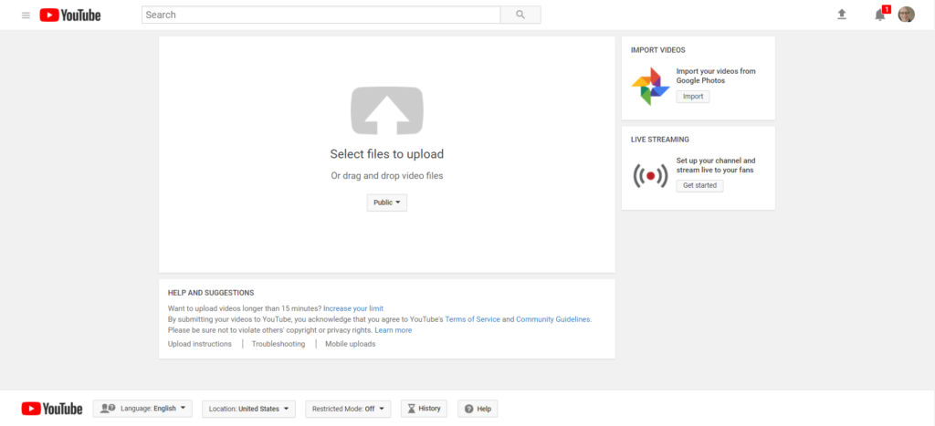 How to Get Started on YouTube - Uploading Videos