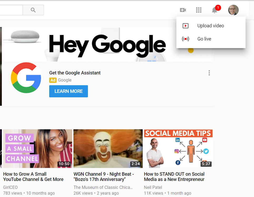 Tips for Starting a YouTube Channel - How To Upload Videos and Go Live