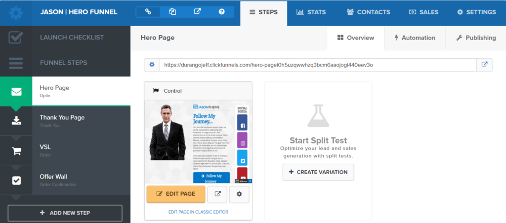 What is a Sales Funnel Split Test